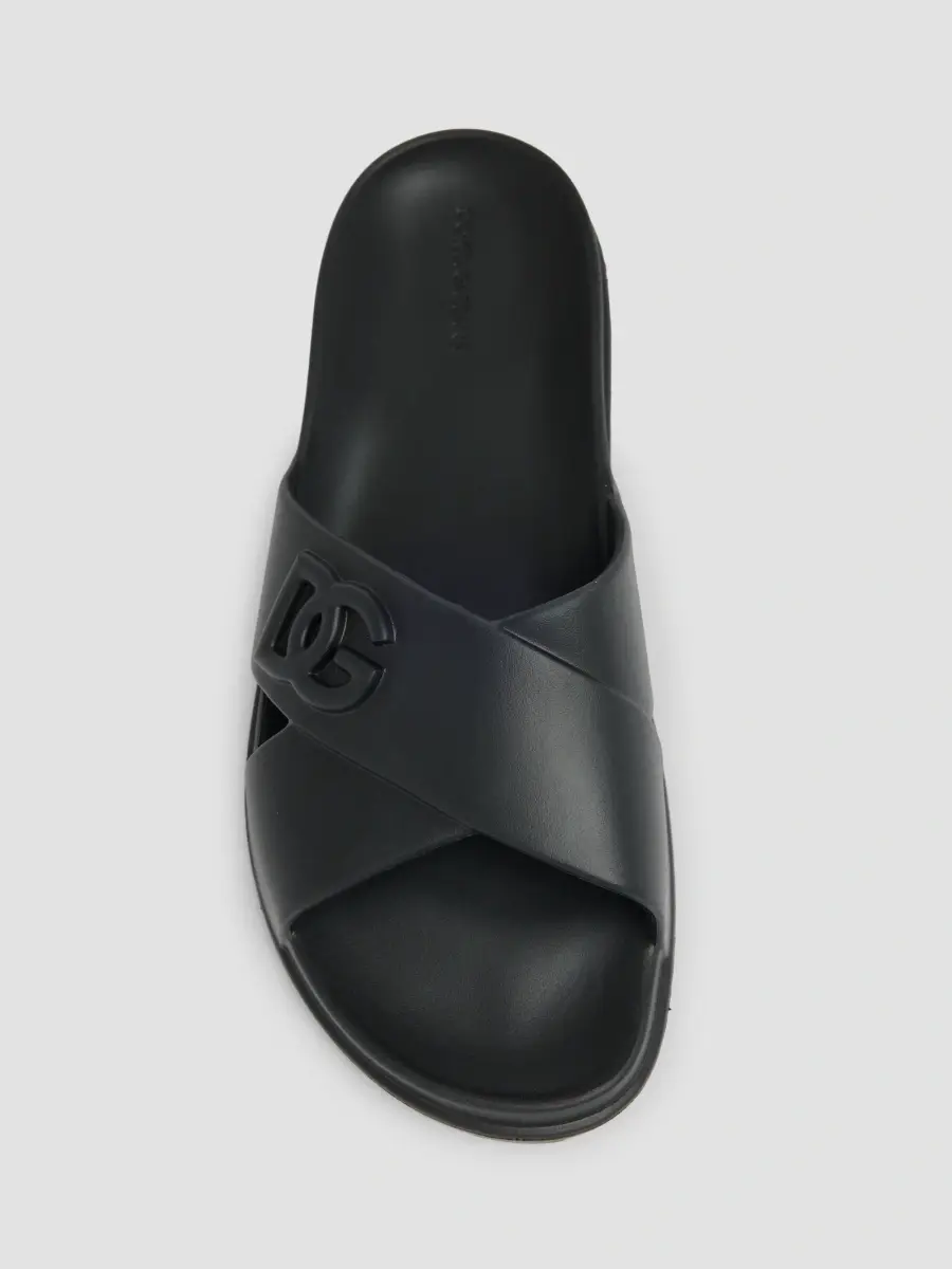 Dolce & Gabbana Women's Logo EVA Slides | Thumbnail 6 Dolce & Gabbana Women's Logo EVA Slides | Thumbnail 6