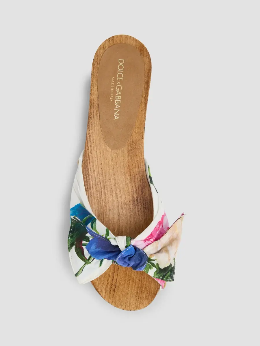 Dolce & Gabbana Women's Floral Studded Platform Sandals | Thumbnail 6
