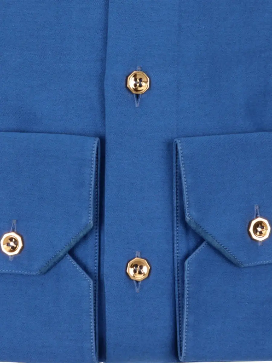 Stefano Ricci Men's Textured-Weave Spread-Collar Shirt | Thumbnail 4 Stefano Ricci Men's Textured-Weave Spread-Collar Shirt | Thumbnail 4