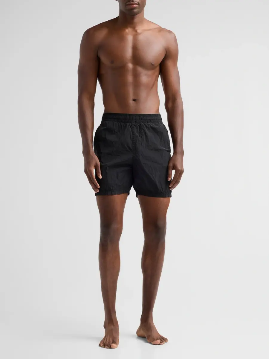 Stone Island Men's Crinkle Swim Shorts | Thumbnail 2 Stone Island Men's Crinkle Swim Shorts | Thumbnail 2