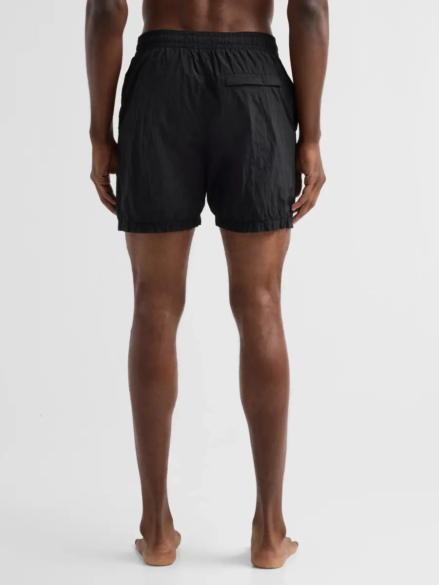 Stone Island Men's Crinkle Swim Shorts | Thumbnail 3 Stone Island Men's Crinkle Swim Shorts | Thumbnail 3