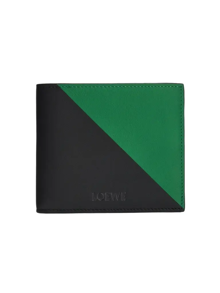 Loewe Men's Flag Bi-Fold Coin Wallet