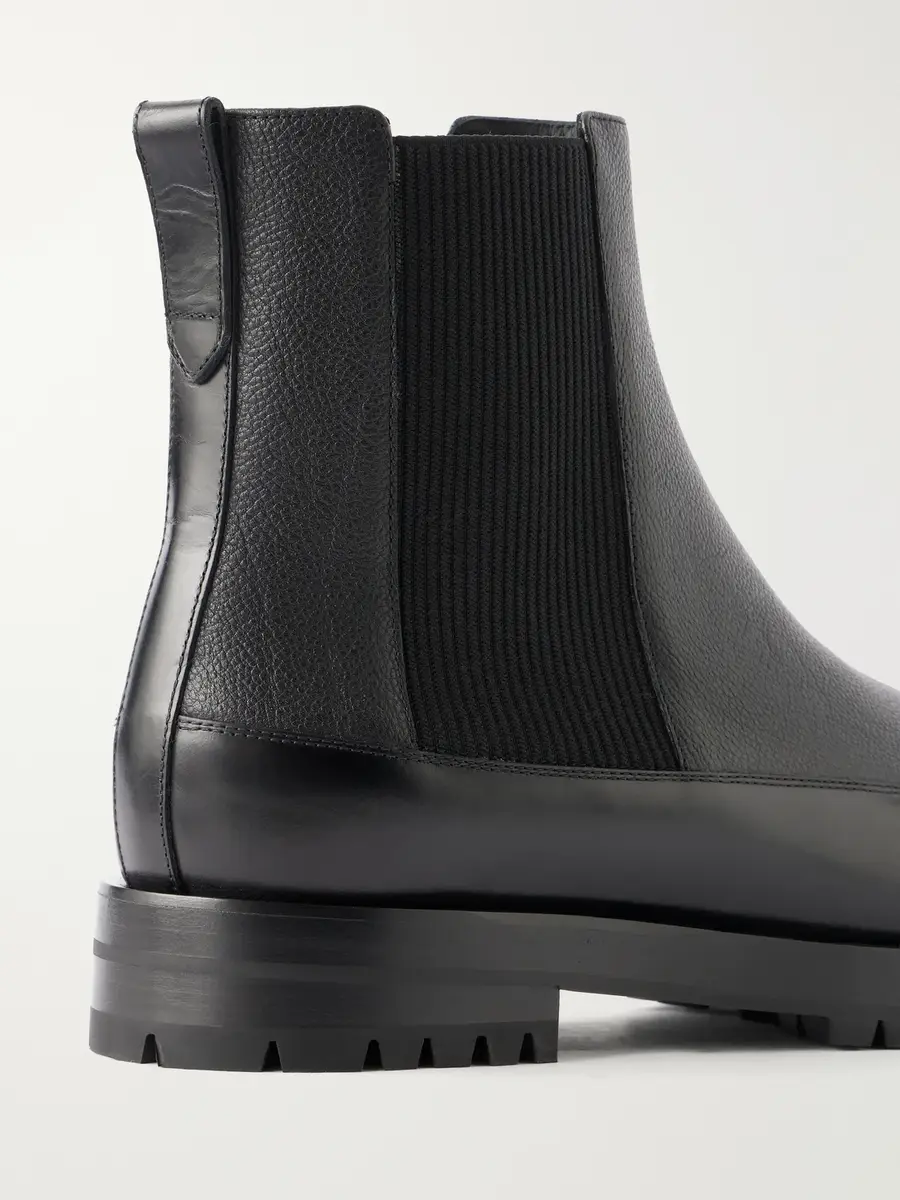 Manolo Blahnik Elvetico Manny Full-Grain Leather Chelsea Boots - Men | Thumbnail 5 Manolo Blahnik Elvetico Manny Full-Grain Leather Chelsea Boots - Men | Thumbnail 5