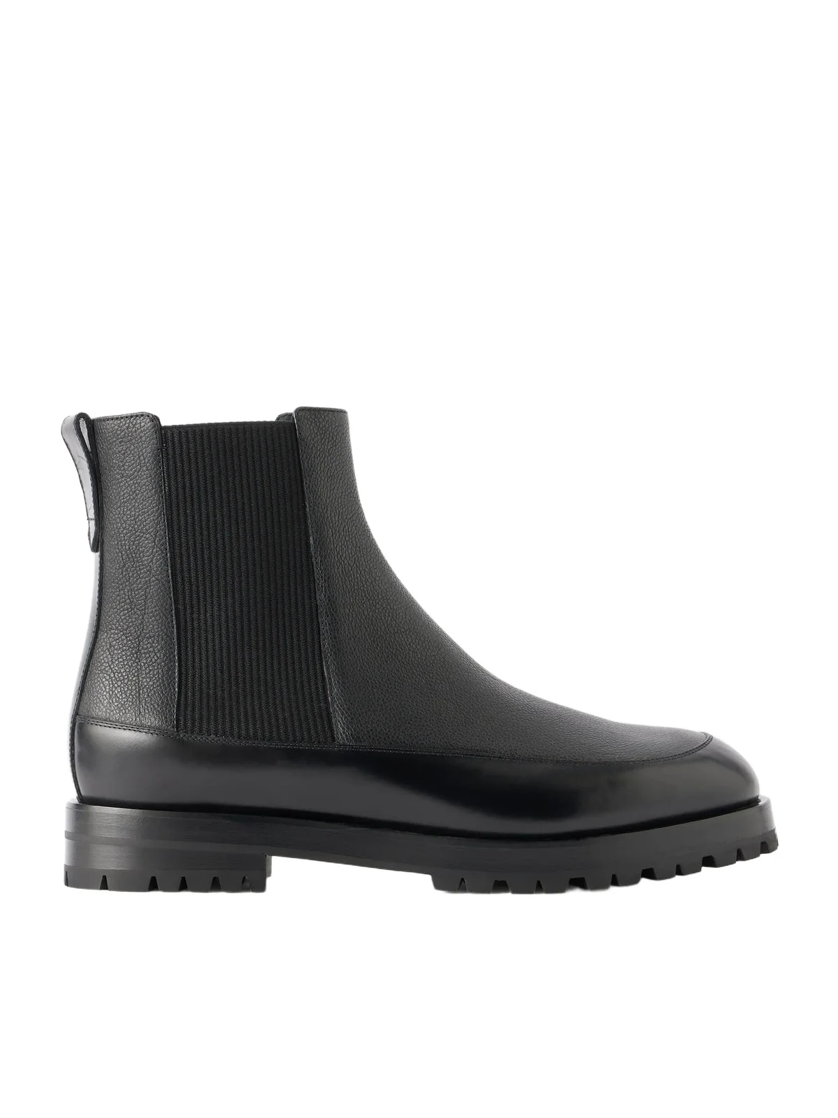 Manolo Blahnik Elvetico Manny Full-Grain Leather Chelsea Boots - Men