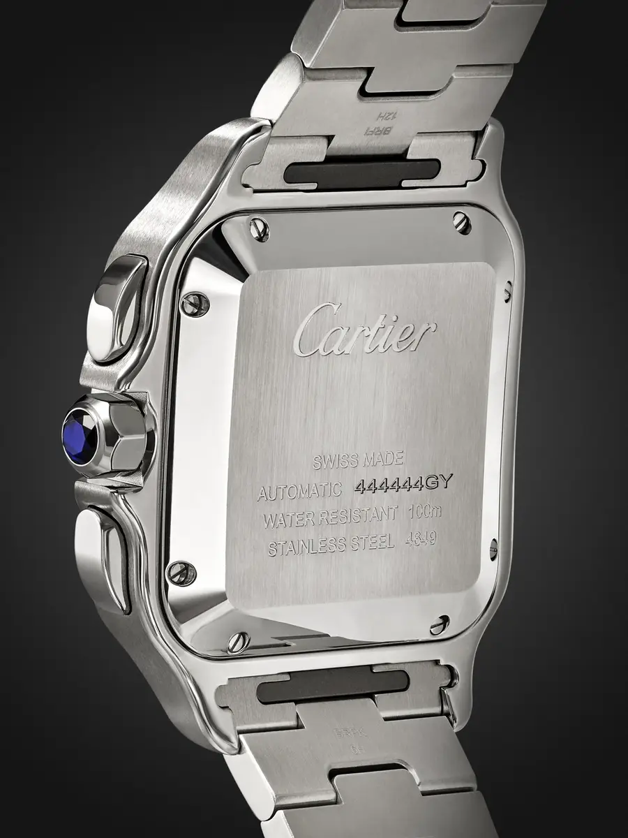 Cartier Santos de Automatic Chronograph Stainless Steel Watch, ref.CRWSSA0083 - Men | Thumbnail 4 Cartier Santos de Automatic Chronograph Stainless Steel Watch, ref.CRWSSA0083 - Men | Thumbnail 4