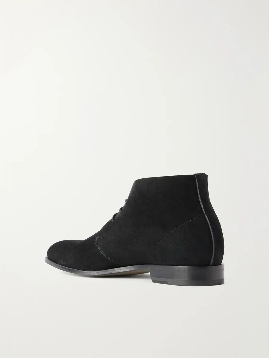 Manolo Blahnik Berwick Suede Chukka Boots - Men | Thumbnail 4 Manolo Blahnik Berwick Suede Chukka Boots - Men | Thumbnail 4