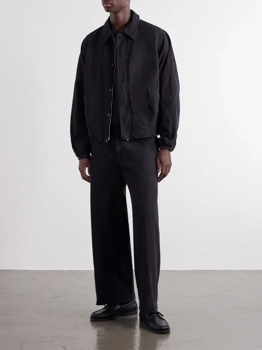 YOKE Garment-Dyed Cotton-Twill Blouson Jacket - Men | Thumbnail 2 YOKE Garment-Dyed Cotton-Twill Blouson Jacket - Men | Thumbnail 2