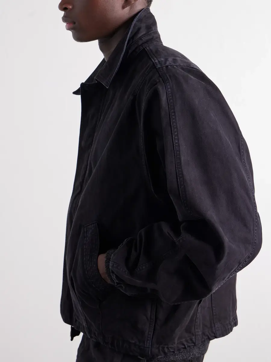 YOKE Garment-Dyed Cotton-Twill Blouson Jacket - Men | Thumbnail 5 YOKE Garment-Dyed Cotton-Twill Blouson Jacket - Men | Thumbnail 5