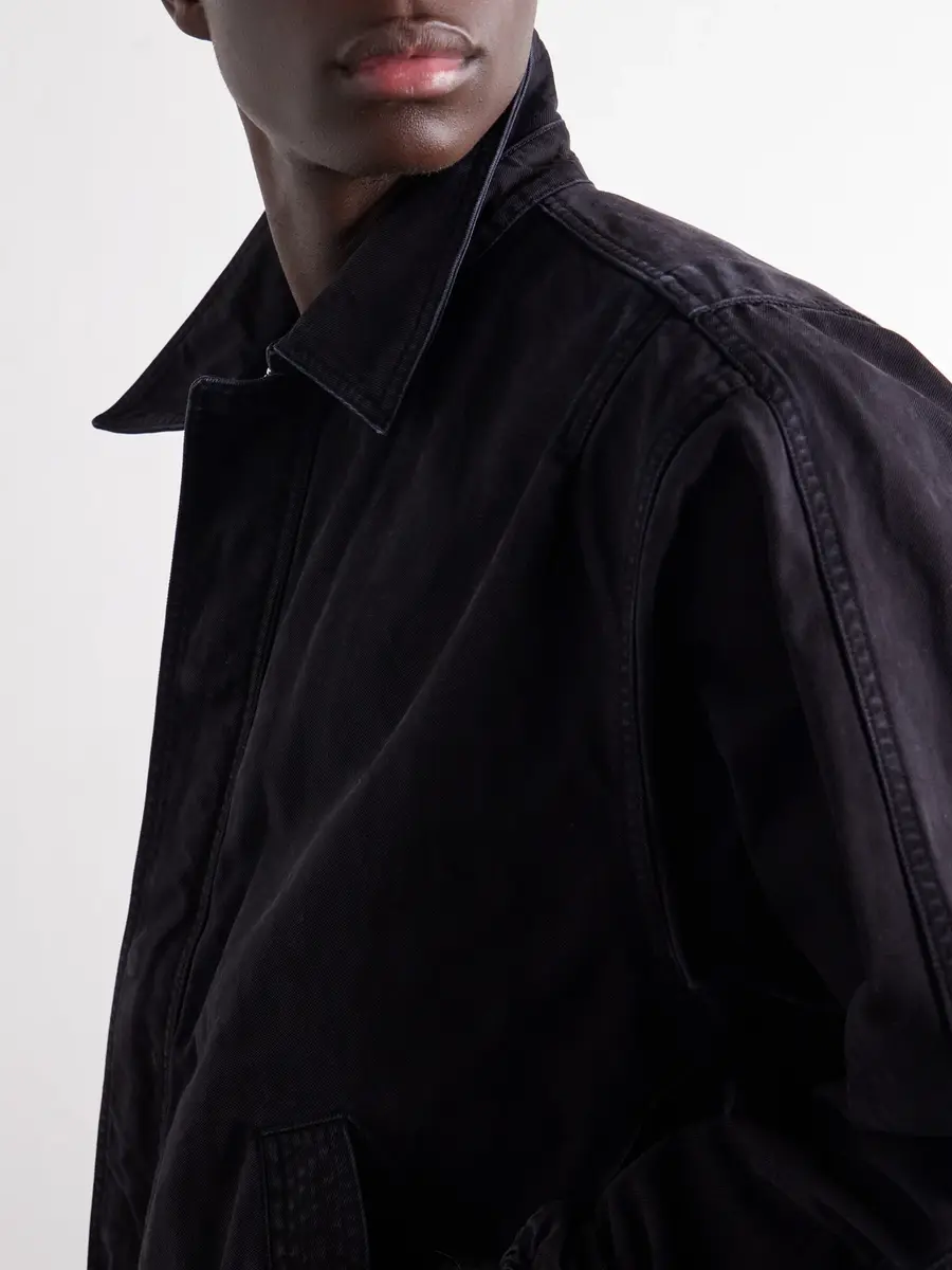 YOKE Garment-Dyed Cotton-Twill Blouson Jacket - Men | Thumbnail 6 YOKE Garment-Dyed Cotton-Twill Blouson Jacket - Men | Thumbnail 6