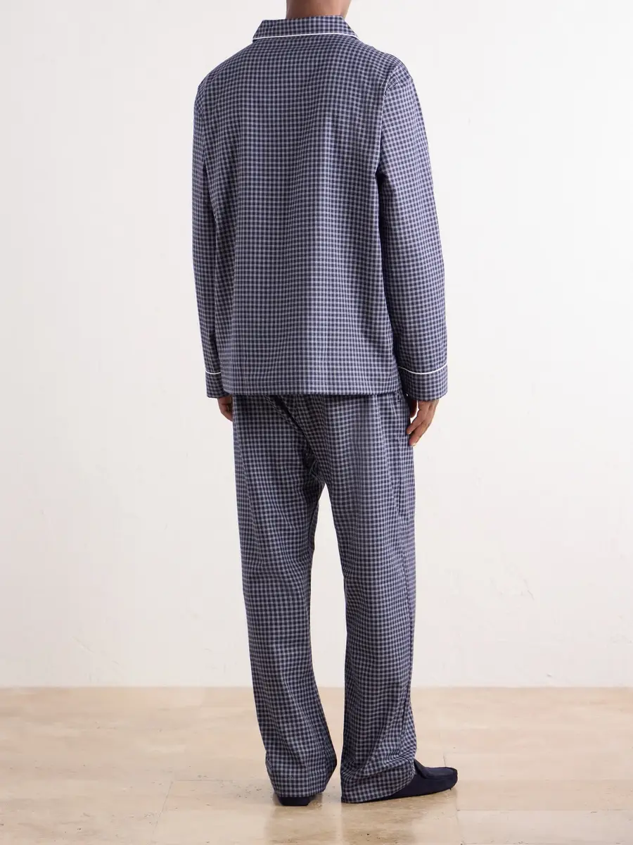 Derek Rose Braemar 32 Checked Cotton-Twill Pyjama Set - Men | Thumbnail 4 Derek Rose Braemar 32 Checked Cotton-Twill Pyjama Set - Men | Thumbnail 4