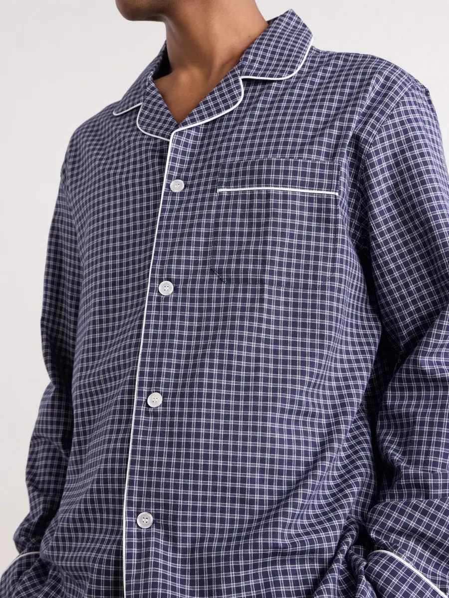 Derek Rose Braemar 32 Checked Cotton-Twill Pyjama Set - Men | Thumbnail 5 Derek Rose Braemar 32 Checked Cotton-Twill Pyjama Set - Men | Thumbnail 5