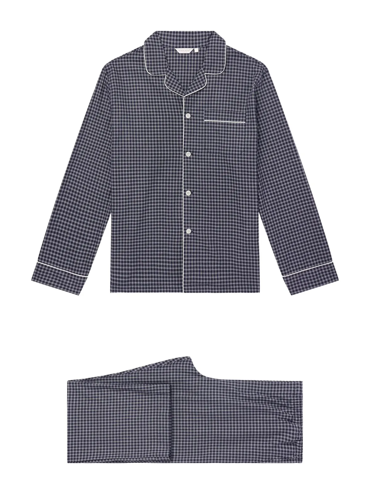 Derek Rose Braemar 32 Checked Cotton-Twill Pyjama Set - Men