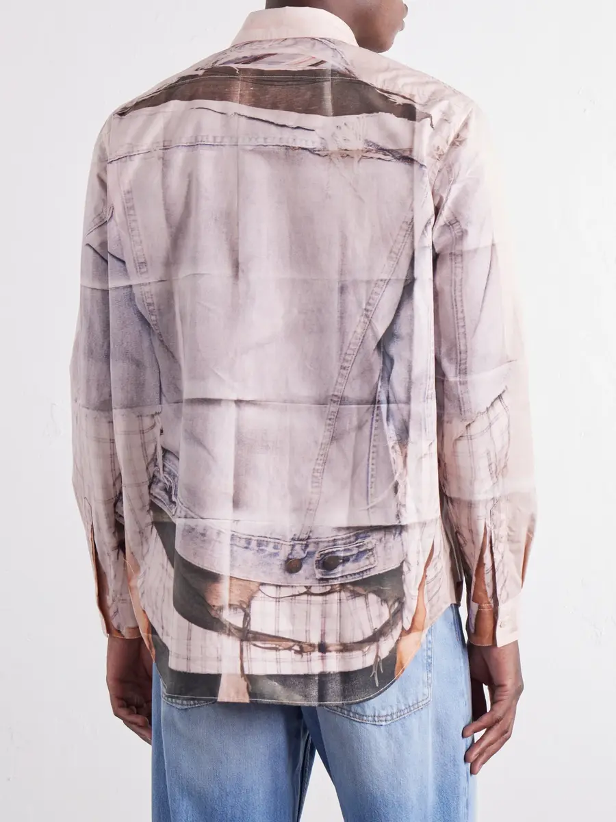 Acne Studios Trompe-L'oeil Cotton-Poplin Shirt - Men | Thumbnail 4 Acne Studios Trompe-L'oeil Cotton-Poplin Shirt - Men | Thumbnail 4