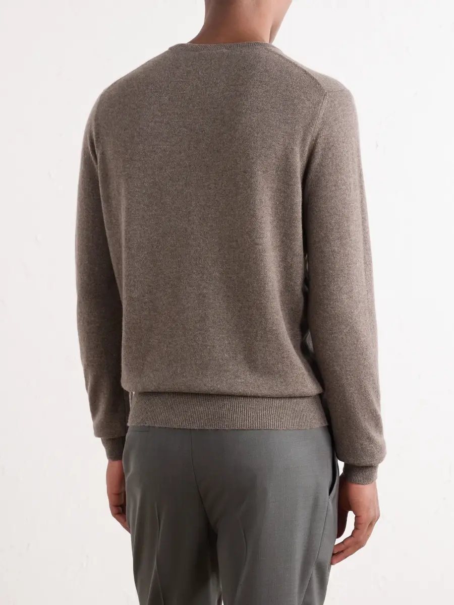 Rubinacci Cashmere Sweater - Men | Thumbnail 4 Rubinacci Cashmere Sweater - Men | Thumbnail 4