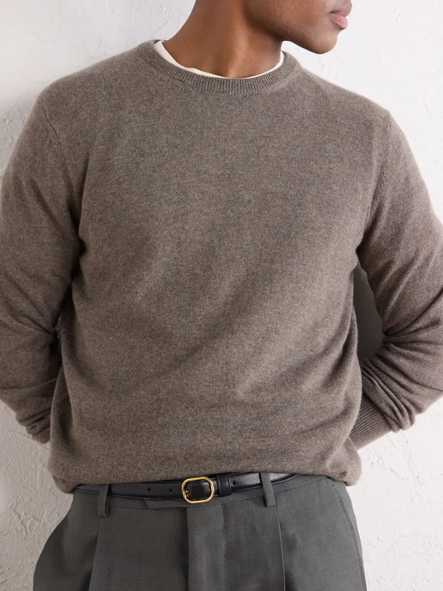 Rubinacci Cashmere Sweater - Men | Thumbnail 5 Rubinacci Cashmere Sweater - Men | Thumbnail 5