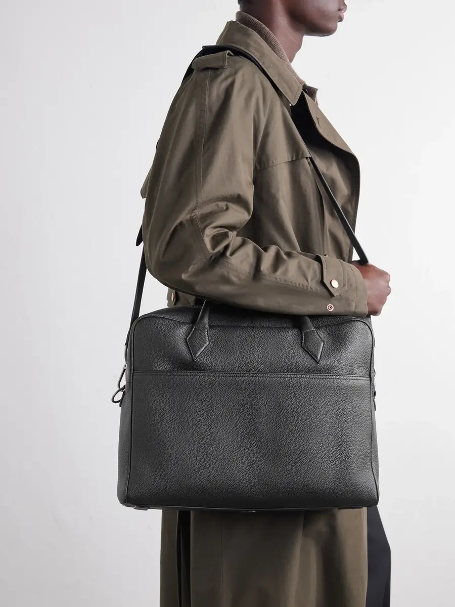 Métier Closer All Day Leather Briefcase - Men | Thumbnail 3 Métier Closer All Day Leather Briefcase - Men | Thumbnail 3