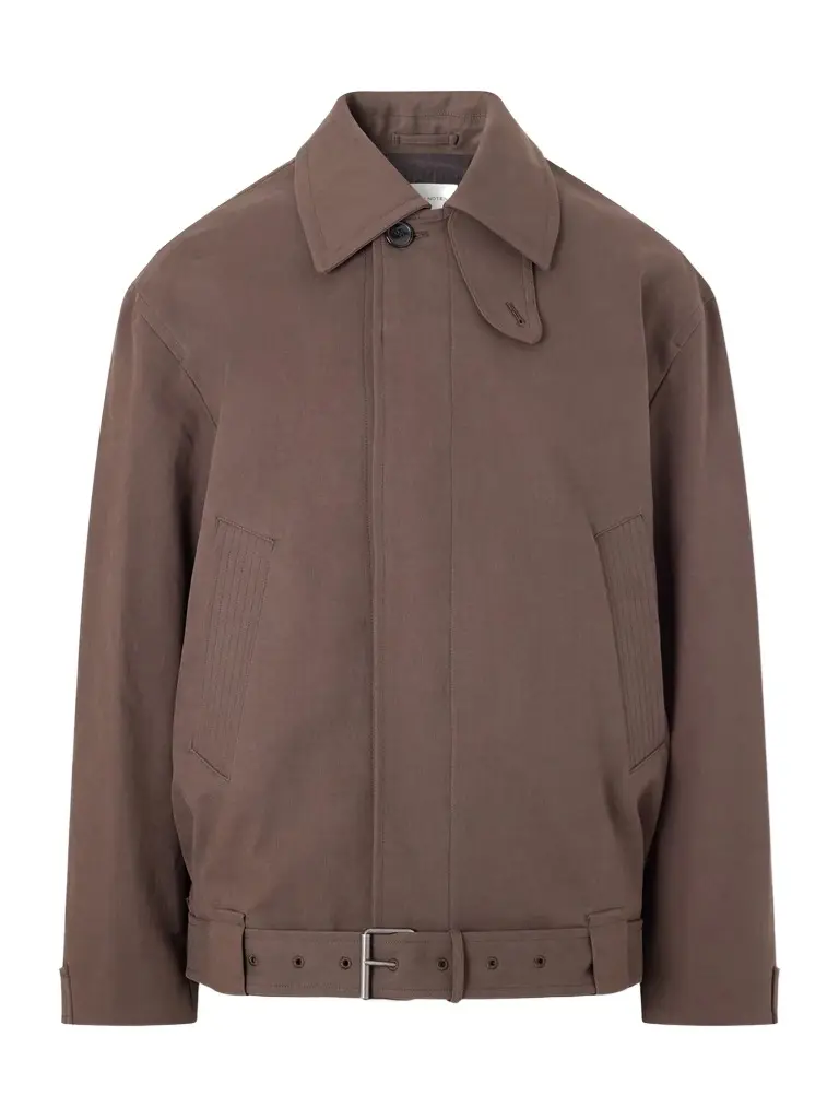 Dries Van Noten Belted Cotton-Blend Gabardine Blouson Jacket - Men