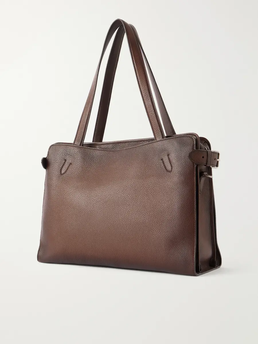Berluti Un Jour De Plus Full-Grain Leather Tote Bag - Men | Thumbnail 4
