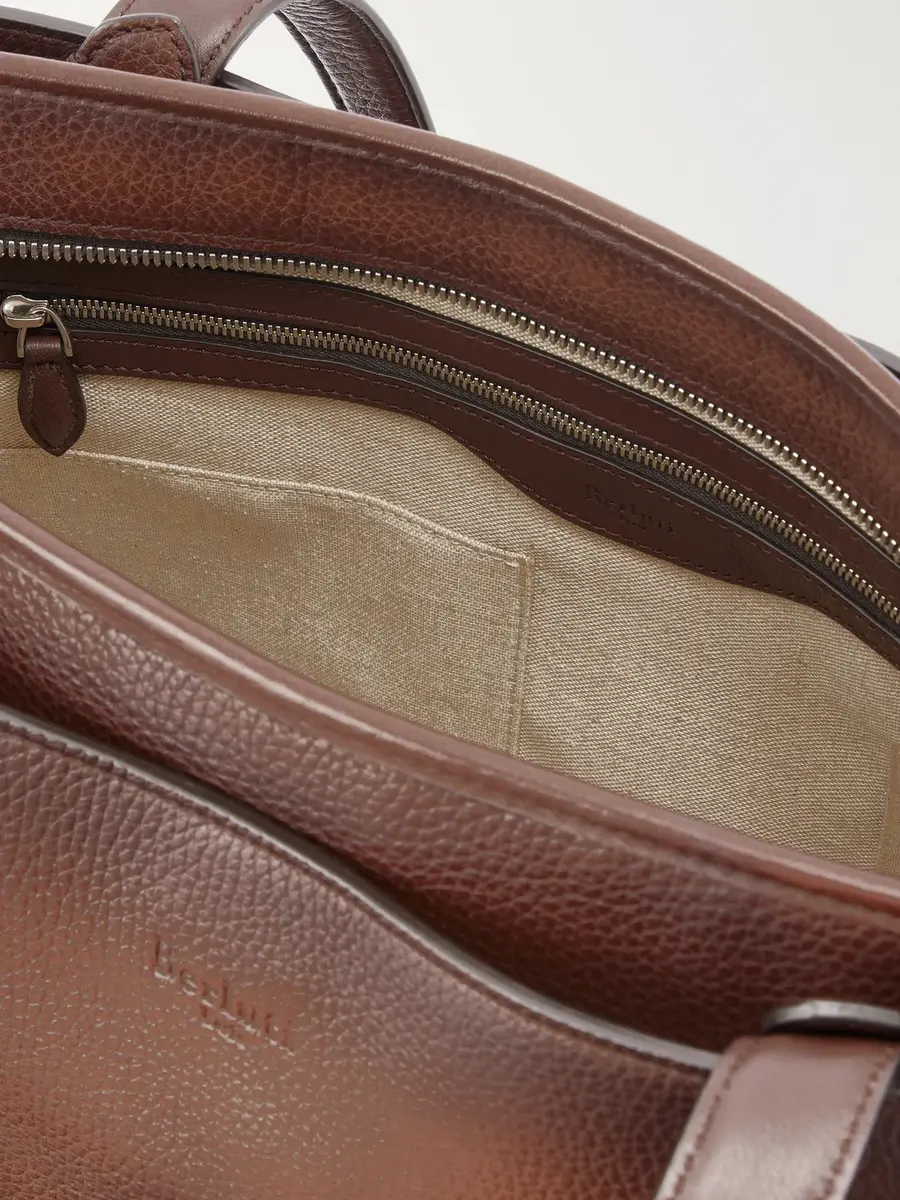 Berluti Un Jour De Plus Full-Grain Leather Tote Bag - Men | Thumbnail 6