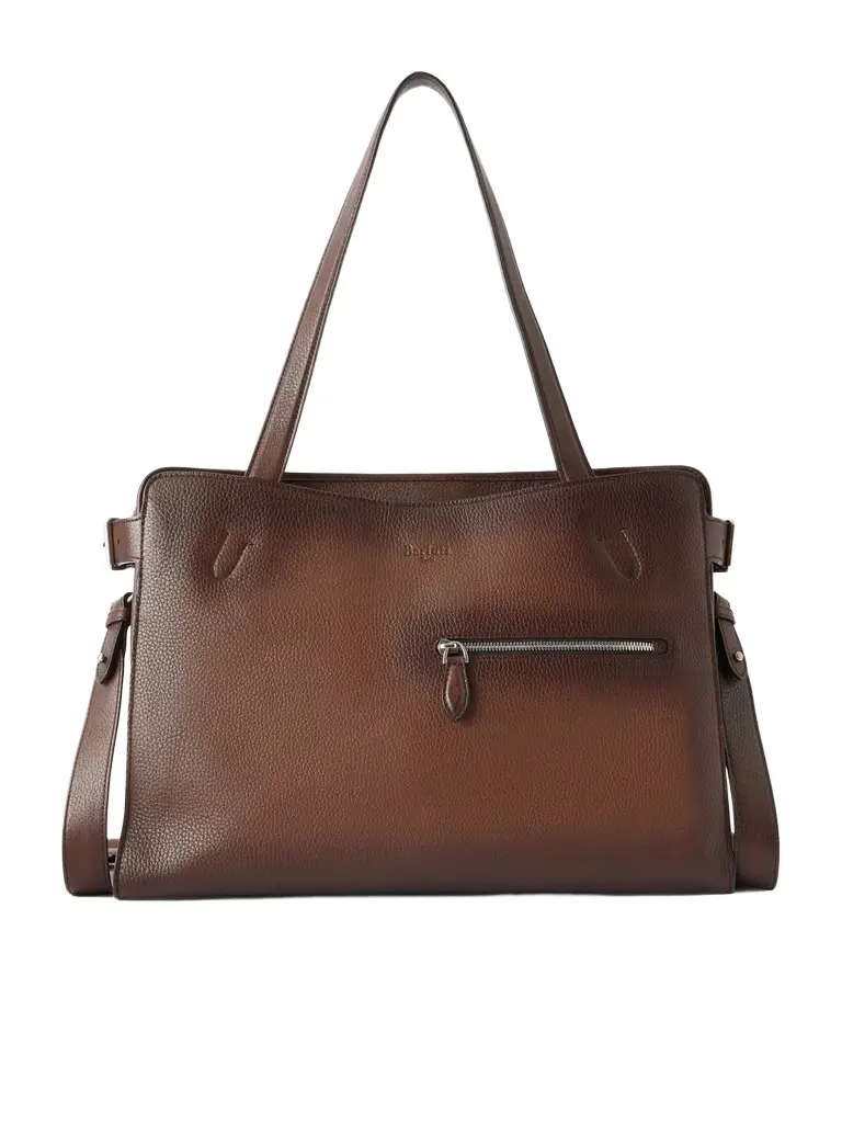 Un Jour De Plus Full-Grain Leather Tote Bag - Men Un Jour De Plus Full-Grain Leather Tote Bag - Men