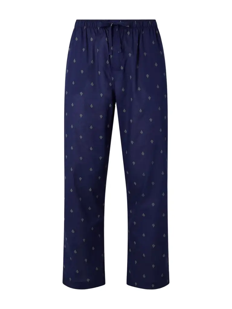 Derek Rose Nelson 111 Straight-Leg Cotton-Poplin Pyjama Trousers - Men
