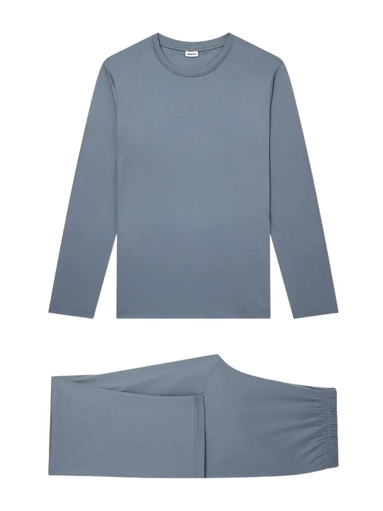 Zimmerli Sea Island Cotton-Jersey Pyjama Set - Men