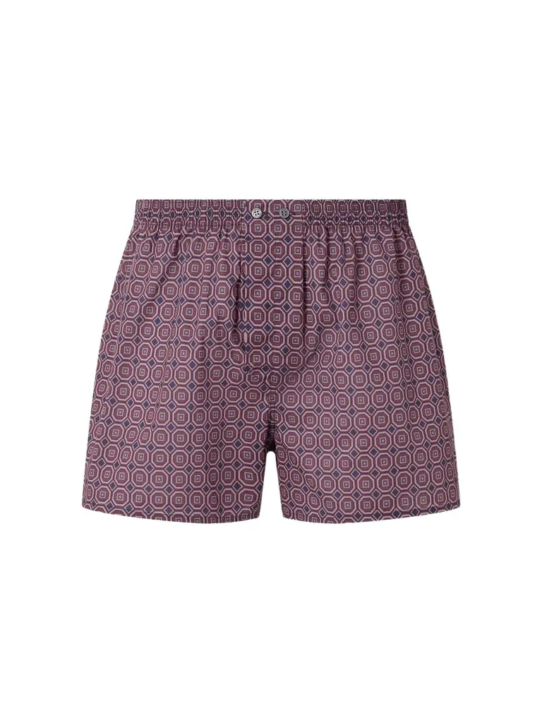 Derek Rose Ledbury 108 Printed Cotton-Poplin Boxer Briefs - Men