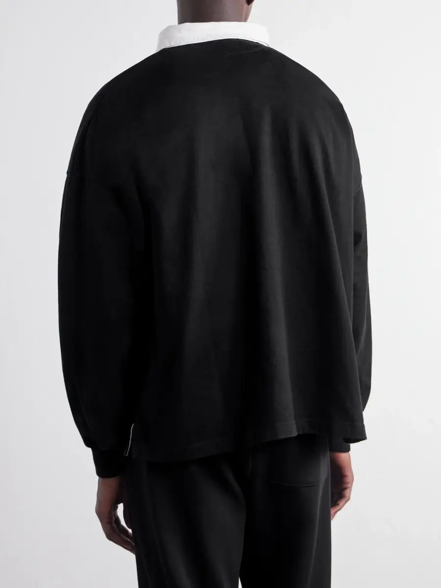 SAINT Mxxxxxx Saint Life Printed Cotton-Jersey Polo Shirt - Men | Thumbnail 4 SAINT Mxxxxxx Saint Life Printed Cotton-Jersey Polo Shirt - Men | Thumbnail 4