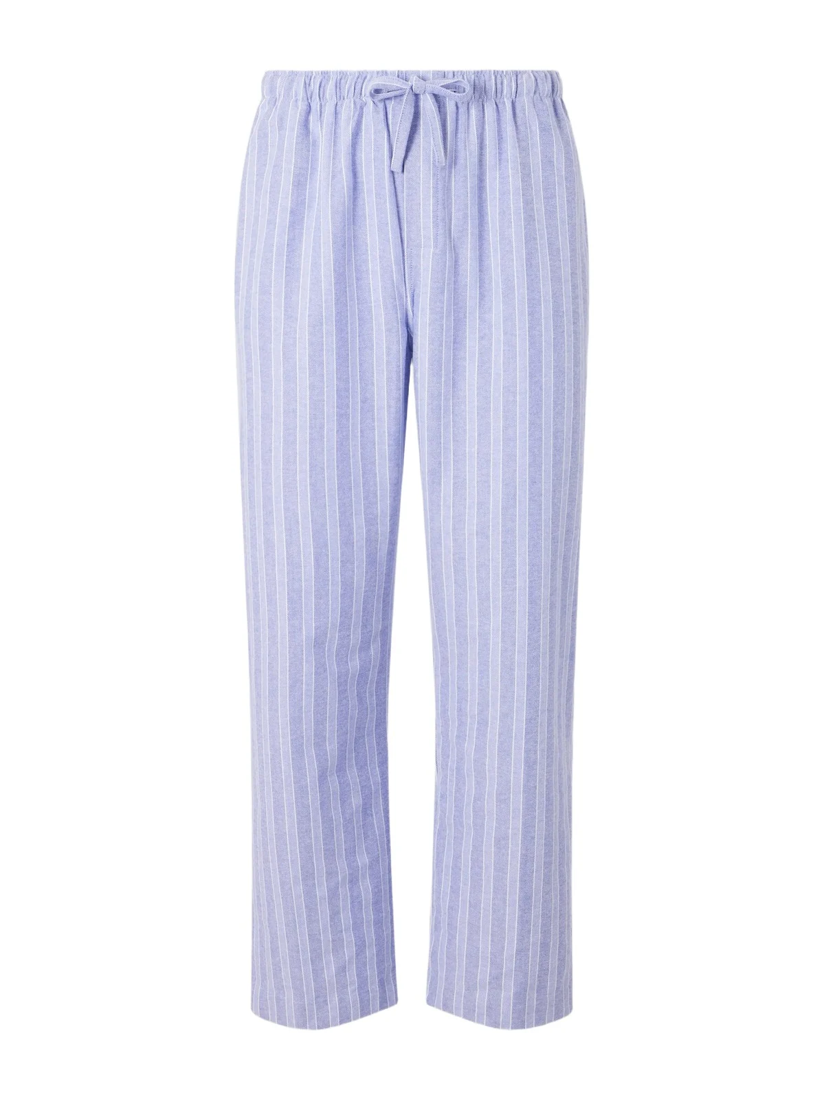 Derek Rose Arran 20 Straight-Leg Striped Herringbone Brushed-Cotton Twill Pyjama Trousers - Men
