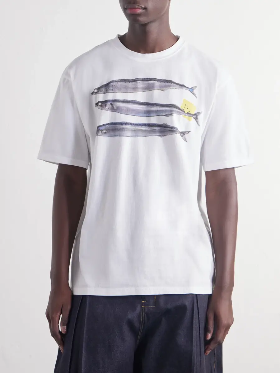 KAPITAL Printed Cotton-Jersey T-Shirt - Men | Thumbnail 3 KAPITAL Printed Cotton-Jersey T-Shirt - Men | Thumbnail 3