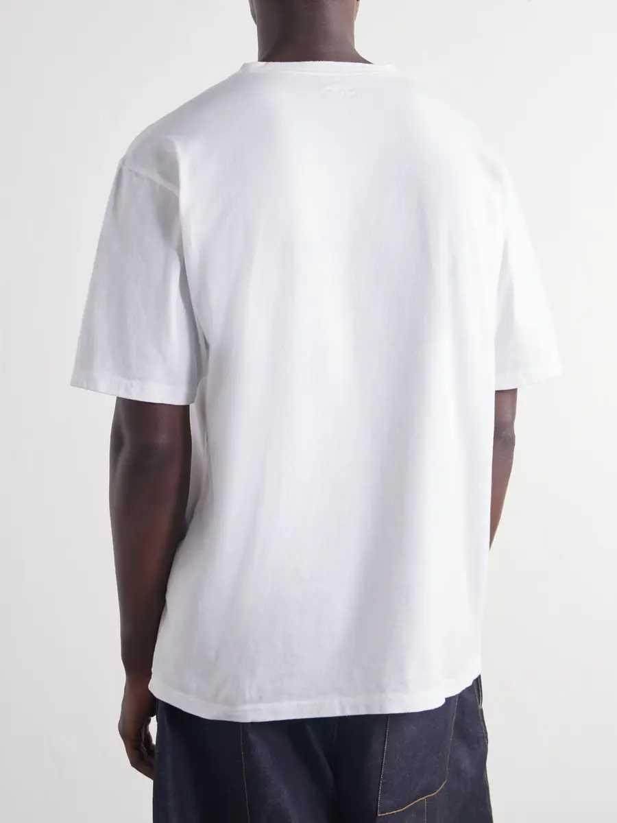 KAPITAL Printed Cotton-Jersey T-Shirt - Men | Thumbnail 4 KAPITAL Printed Cotton-Jersey T-Shirt - Men | Thumbnail 4