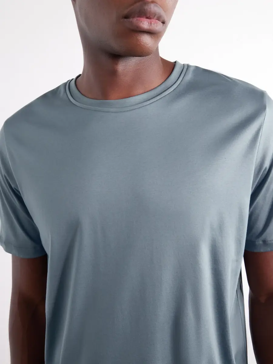 Zimmerli Sea Island Cotton-Jersey Pyjama Set - Men | Thumbnail 5