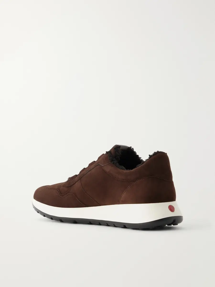 Tod's Shearling-Lined Suede Sneakers - Men | Thumbnail 4 Tod's Shearling-Lined Suede Sneakers - Men | Thumbnail 4