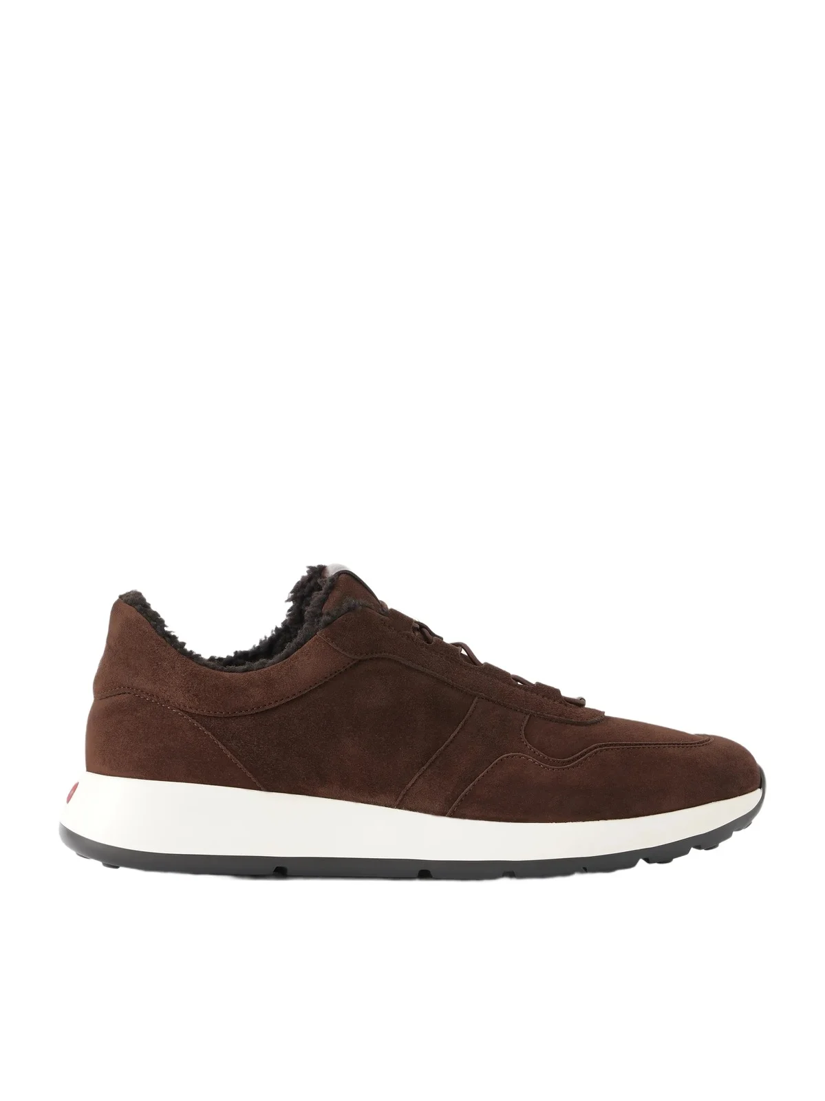 Tod's Shearling-Lined Suede Sneakers - Men