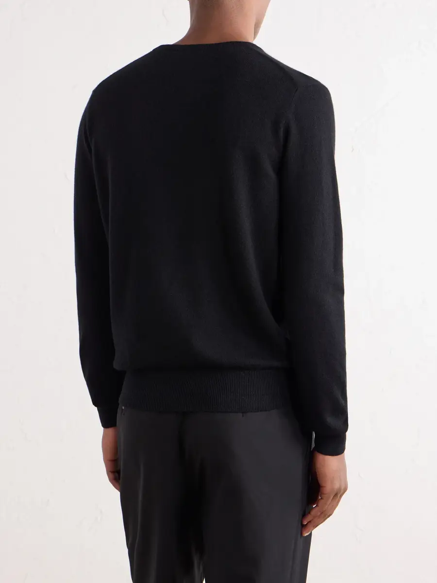 Rubinacci Cashmere Sweater - Men | Thumbnail 4 Rubinacci Cashmere Sweater - Men | Thumbnail 4
