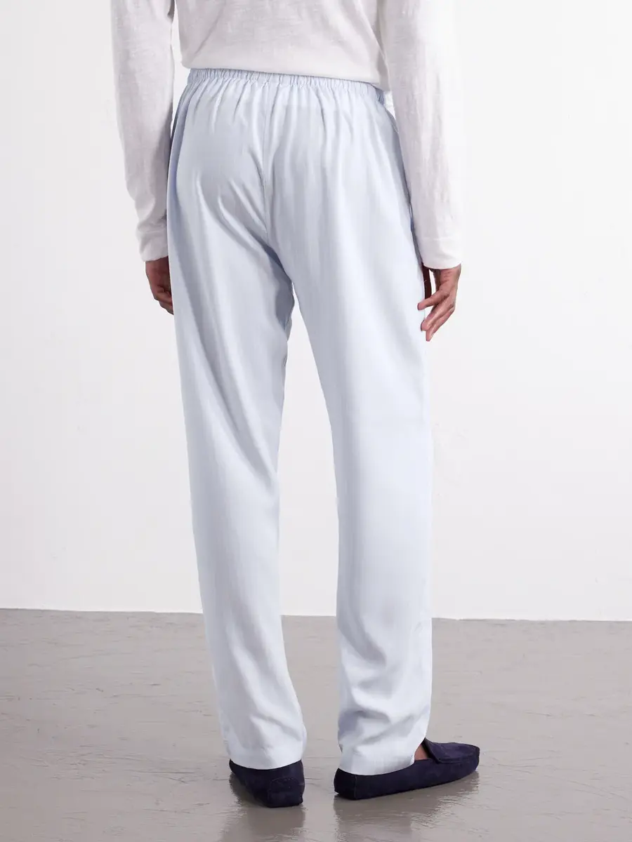 Zimmerli Straight-Leg Striped TENCEL™ Lyocell Pyjama Trousers - Men | Thumbnail 4
