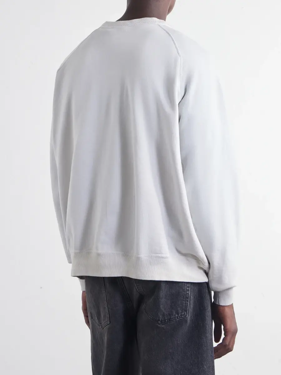 SAINT Mxxxxxx Saint Printed Distressed Cotton-Jersey Sweatshirt - Men | Thumbnail 4