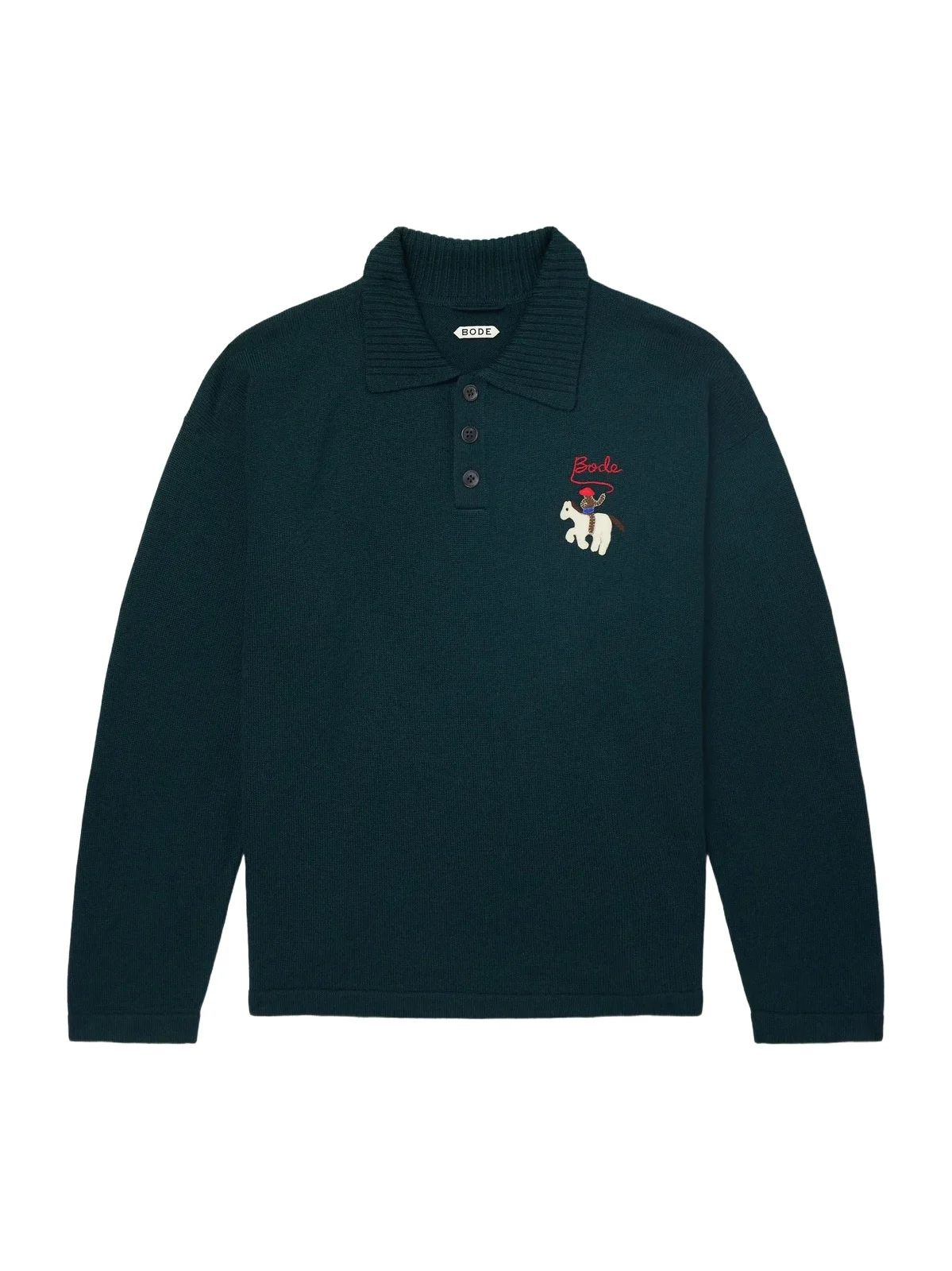 Logo-Detailed Merino Wool Polo Shirt - Men Logo-Detailed Merino Wool Polo Shirt - Men