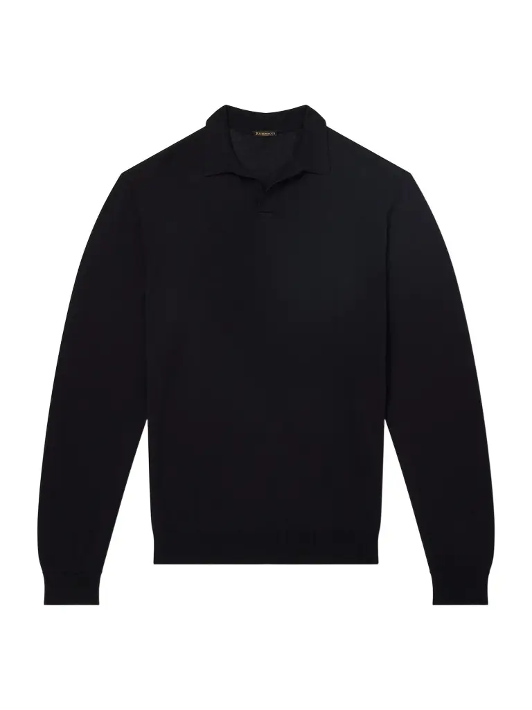 Rubinacci Sea Island Cotton Polo Shirt - Men