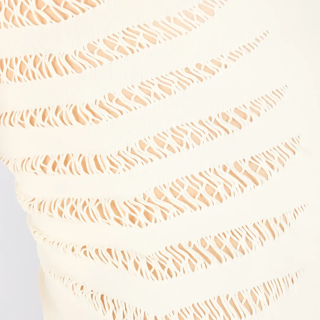Roberto Cavalli Tank Top with Perforated Zebra Pattern | Thumbnail 4 Roberto Cavalli Tank Top with Perforated Zebra Pattern | Thumbnail 4