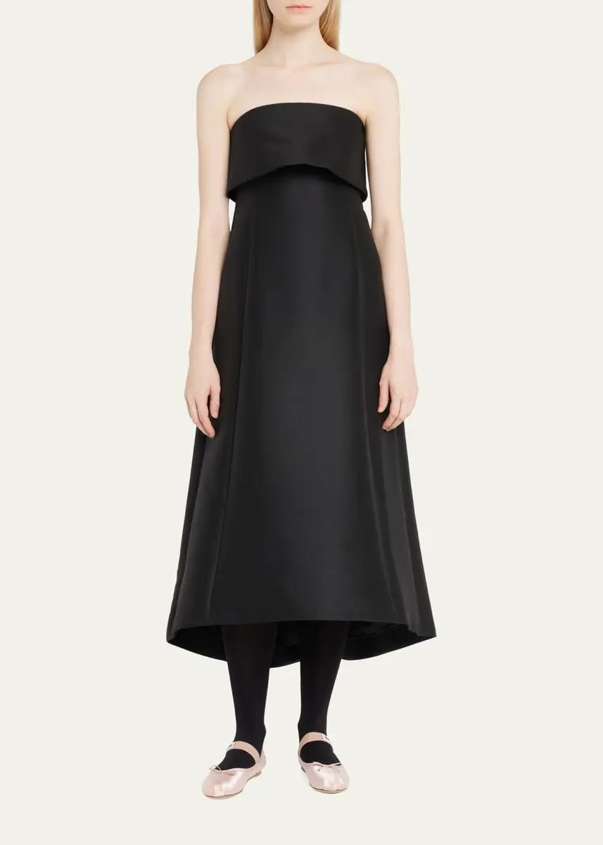 Miu Miu Satin Bow Ballerina Flats | Thumbnail 3 Miu Miu Satin Bow Ballerina Flats | Thumbnail 3