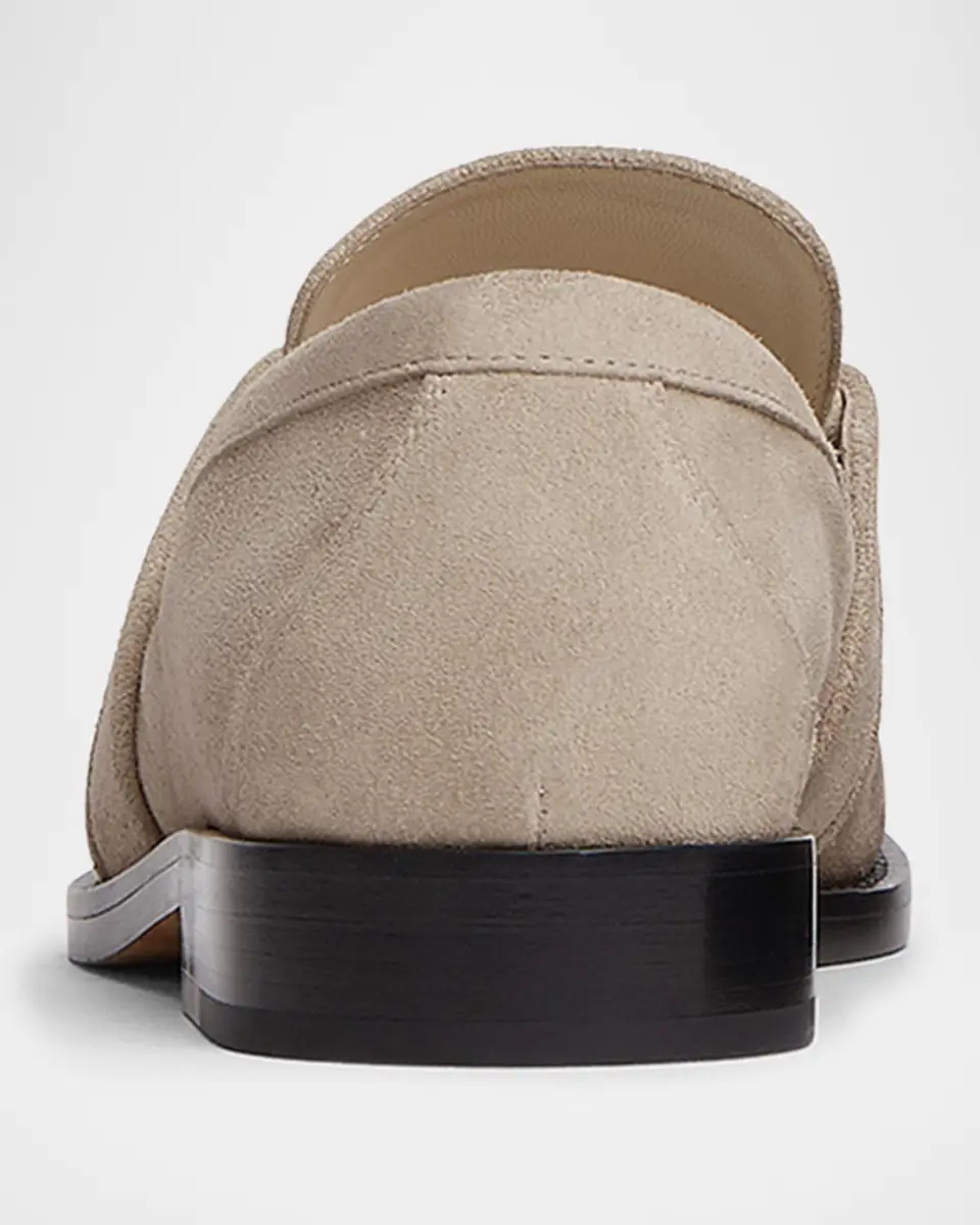 Bottega Veneta Astaire Knot Soft Suede Loafers | Thumbnail 3