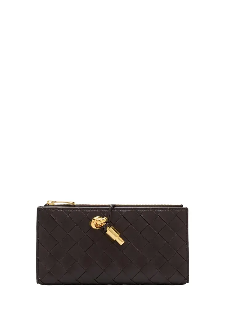 Andiamo Leather Long Wallet