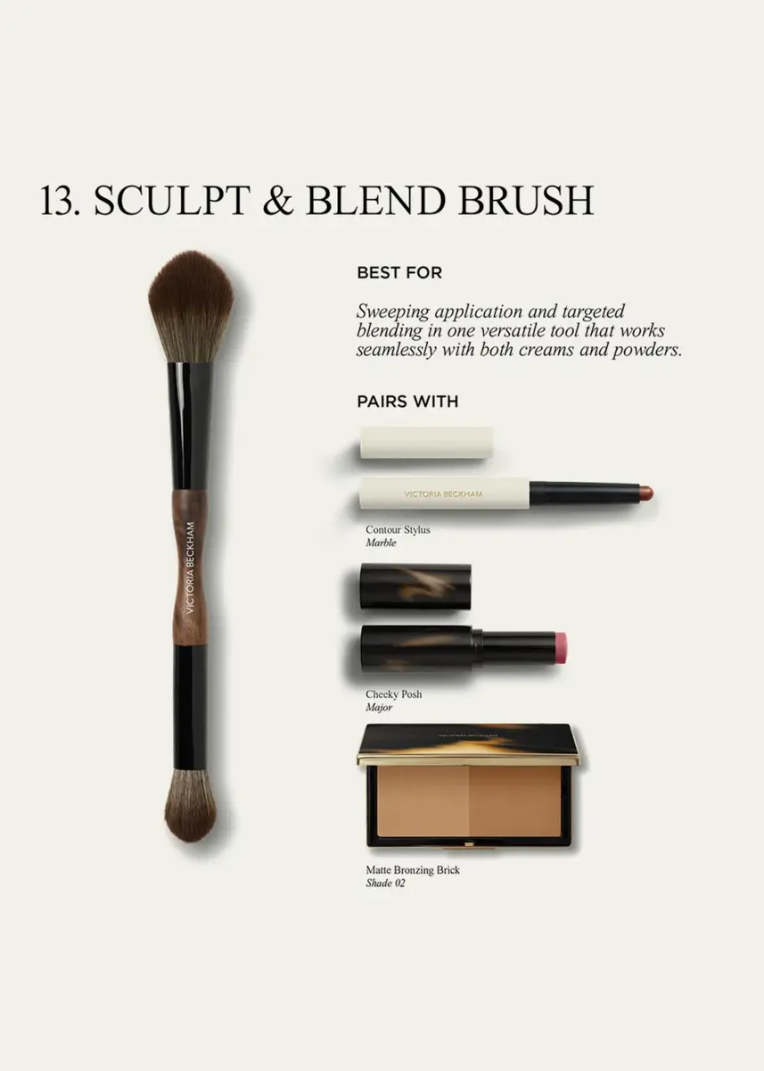 Victoria Beckham Brush 13, Sculpt and Blend | Thumbnail 2 Victoria Beckham Brush 13, Sculpt and Blend | Thumbnail 2