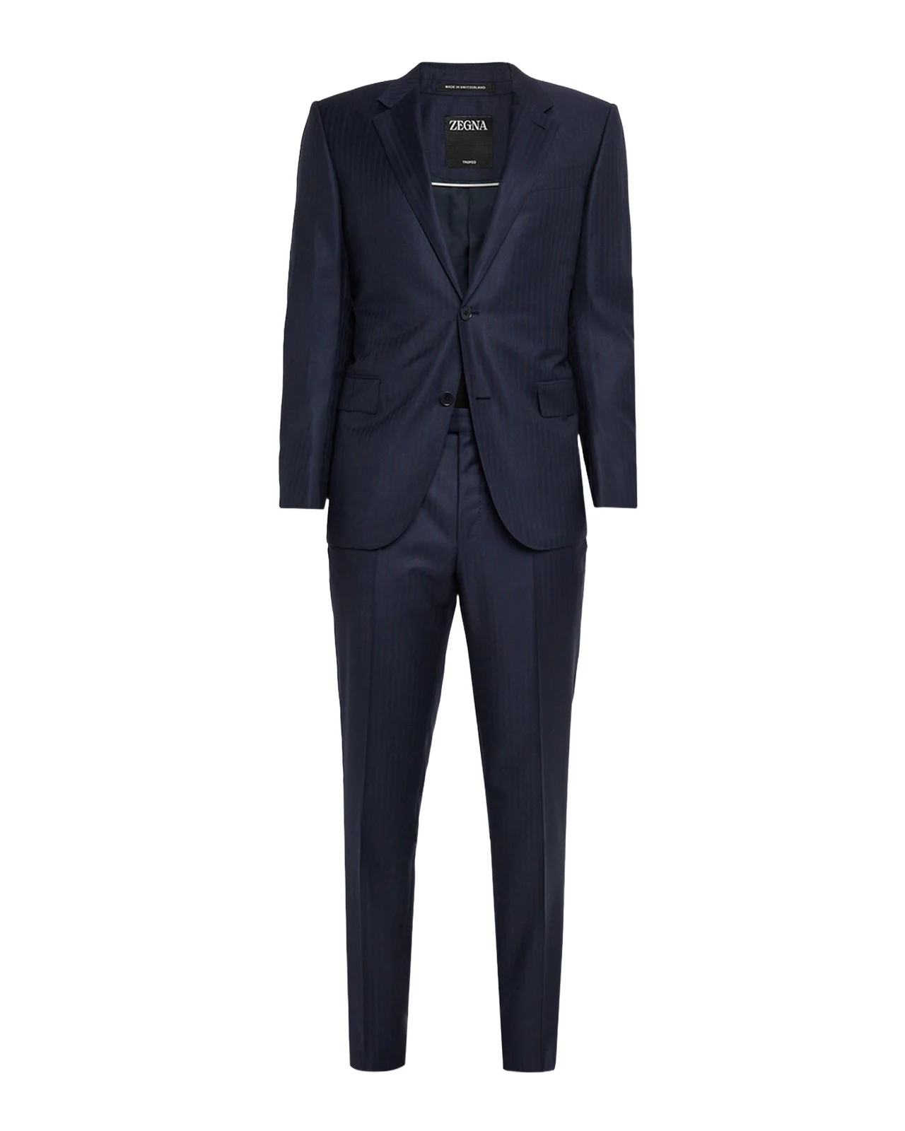 Zegna Men's Trofeo Wool Tonal Stripe Two-Piece Suit