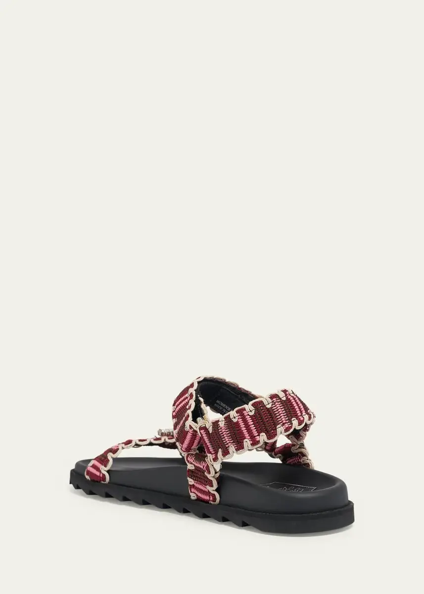 Roger Vivier Trekky Viv Ribbon Sandals | Thumbnail 2 Roger Vivier Trekky Viv Ribbon Sandals | Thumbnail 2
