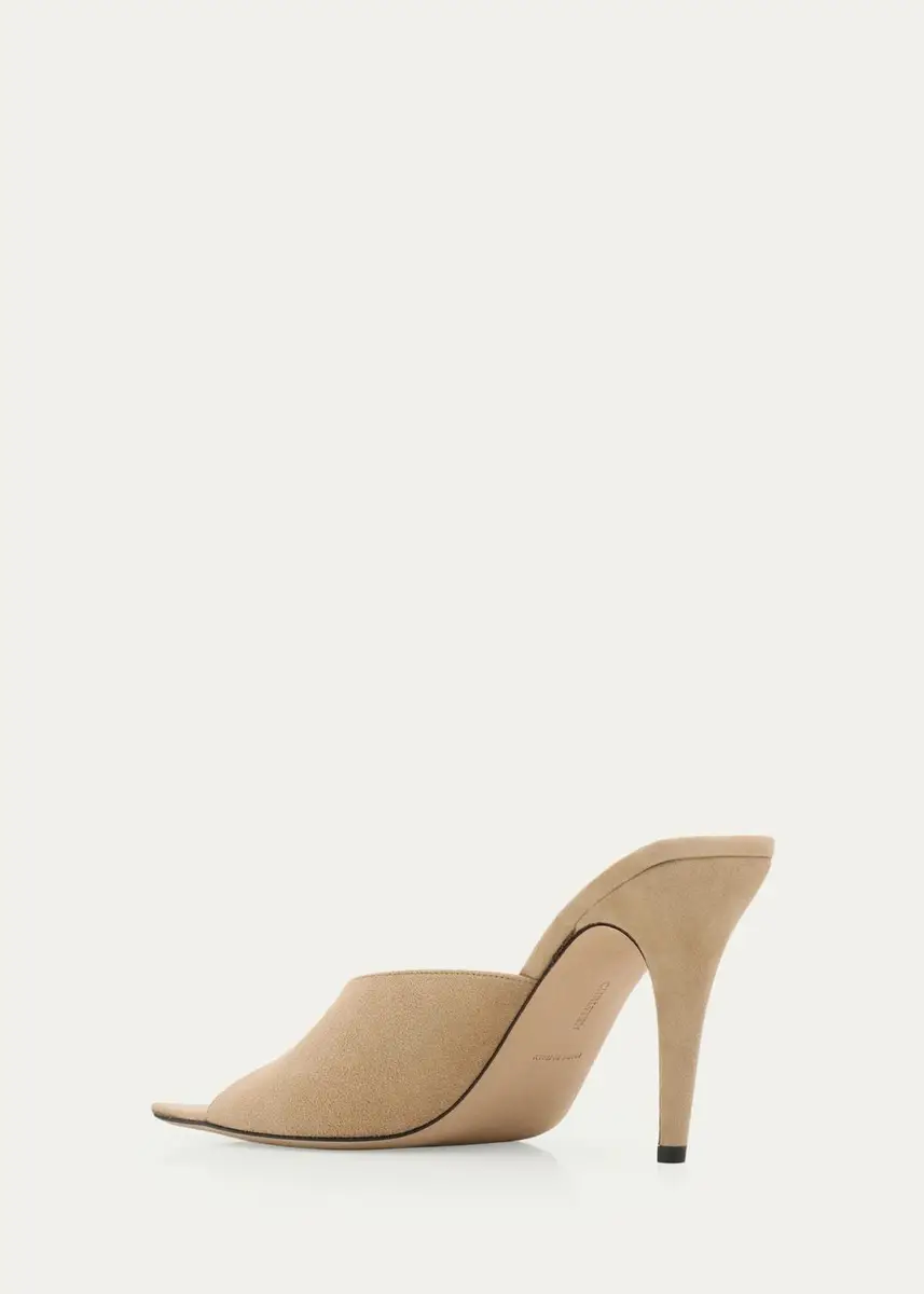 CHRISTEN 95mm Edge Suede Mules | Thumbnail 2 CHRISTEN 95mm Edge Suede Mules | Thumbnail 2