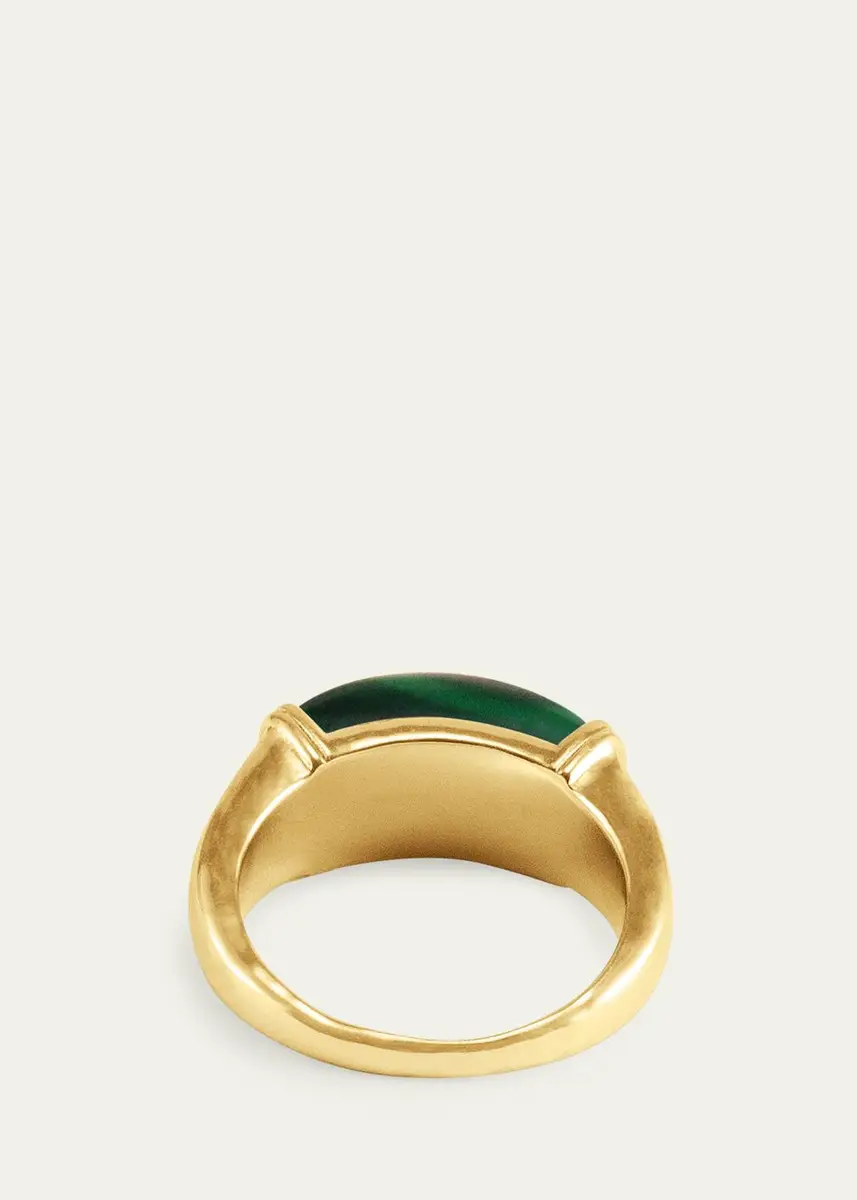 Anabel Aram Jewelry Forza Ring with Malachite | Thumbnail 2