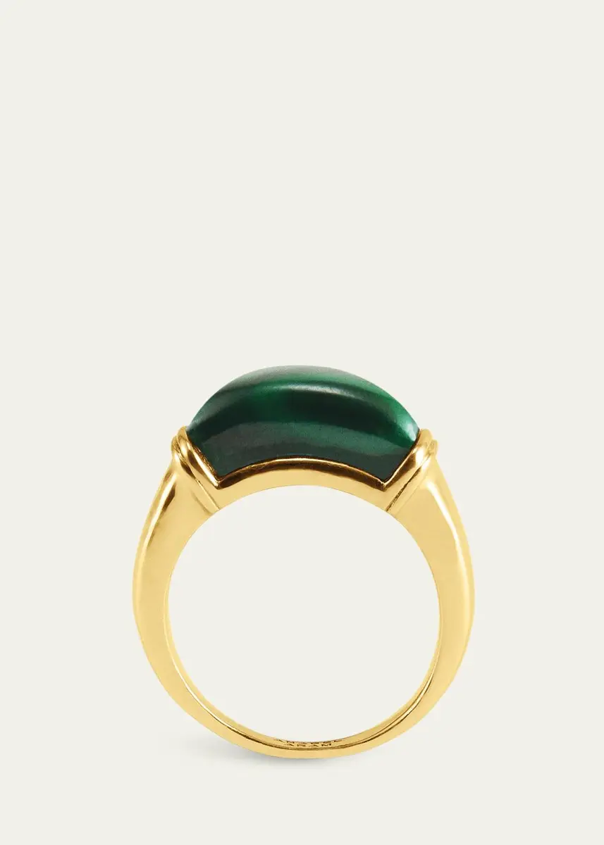 Anabel Aram Jewelry Forza Ring with Malachite | Thumbnail 4