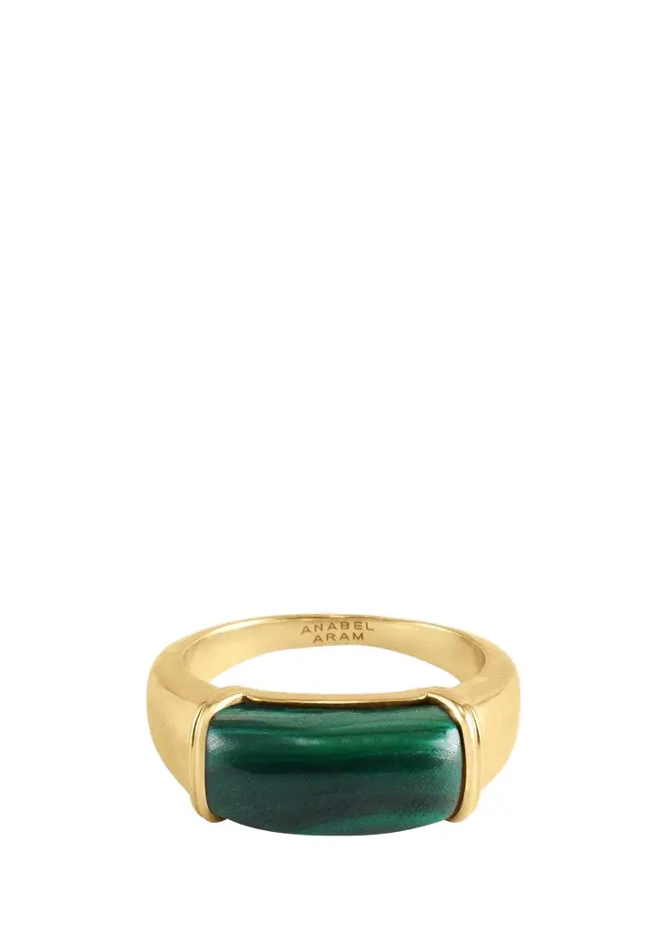 Forza Ring with Malachite Forza Ring with Malachite